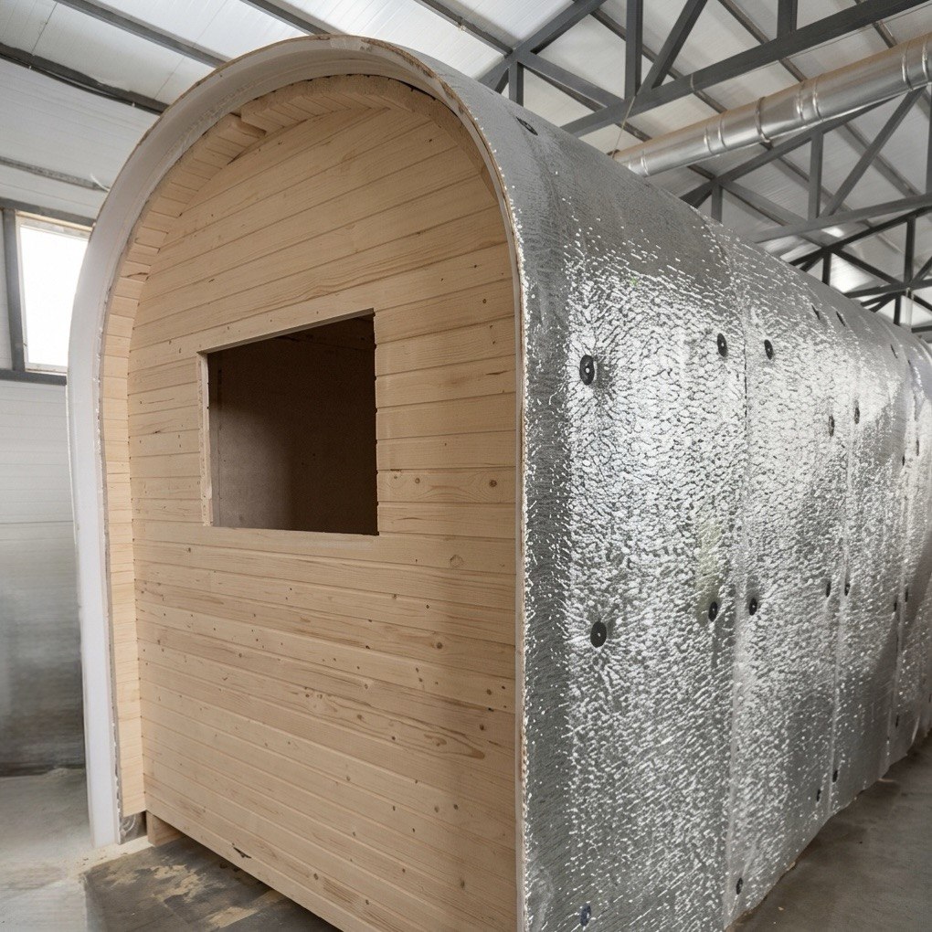 Утепление стен и крыши